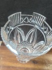 Waterford Cut Crystal Signed Castle Vase Ireland