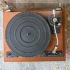 Garrard Dd75 Direct Drive Turntable Wood 70s England   Shure M95ed Cart  Working