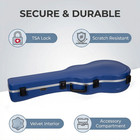 Crossrock Scratch-resistant Case For 12-string Acoustic Dreadnought Guitars