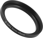 Metal Step Up Filter Ring Adapter  43 5mm To 49mm Camera Lens Filter Anodized Al