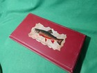 Vintage Lot Of 10 Great Lakes Lures Fishing Spoons In Wood Box 