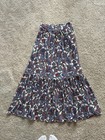 Boden Petite Paisley Maxi Tiered Skirt