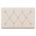 Soft Fabric Upholstered Elegant Headboard For Twin Size Bed W  Adjustable Height