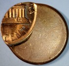 Error Off Center Lincoln Cent Nice Ch Bu   Red O c Coin  Nr  Free Ship