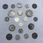 Silver Coin Lot -  90   Halves  Quarters  Dimes   War Nickels  35   -20 Coins   