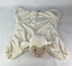 Vintage Baby Gund Comfy Cozy Lamb Plush Matted Blanket Lovey Style 5865 Cream
