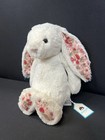 Jellycat Blossom Cream Bunny    berry     Plush Toy Stuffed Animal  medium       