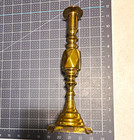 Vintage 12    Brass Candlestick Holder 1 Pcs Diamond Pattern 