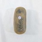 Antique Victorian Bone    Horn  Snuff Box Trinket Circa 1800s-1900s Hidden Hinge
