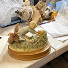 Charpente Disney Winnie The Pooh Christopher Robin Rabbit Figurine Sculpture