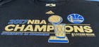 Golden State Warriors 2017 Nba Champions T Shirt Adidas Mens Xl Black Graphic
