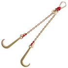 80 V Grade 80 Bridle Tow Chain 5 16in X 2ft 9260lbs Break Strength