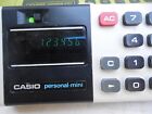 1970 s  Casio Personal Mini Electronic Calculator In Original Box Works 