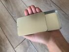 Slide Top Tin Silver Metal 3  - 4    3 6  24 Pcs Packaging Crafts Storage Bulk