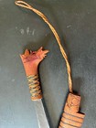 Old Mandau Knife  Dayak People  Borneo  Early 20th Century  Indonesia malaysia 