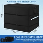 Pool Heater Cover  Pool Heat Pump Cover For Winter  600d Waterproof Swimming Poo