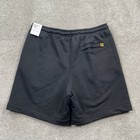 Nike Tennis Court Mens Shorts Black Embroidered Logo Drawstring Athletic M