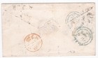 1855 Qv Fine 1d Penny Red Stamp On Thame Oxfordshire Cover To Hants
