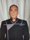 Babylon 5 Security Chief Michael Life  Size Cardboard Cutout 76     Tall Rare 1997