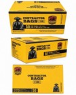 42 Gallon Contractor Trash Bag 2 5 Mil Heavy Duty  Black Garbage Bags  50 Ct