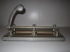 Vintage 3 Hole Paper Punch Master Products Mfg  Co  Series 25 Made In Usa