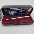 Fisher Space Pen Nasa Chrome Bullet Pocket Pen  400 Box   Case Compact 3 5   