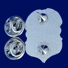 Police Peer Support Pin  1  Size   Silver-nickel Plated   Item  1004