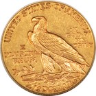 1915  2 50 Indian Gold Quarter Eagle - About Uncirculated 