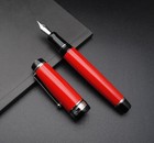 Xixixiaozhu Metal Big Fountain Pen Set Medium Nib 0 7mm  Includes Ink Refill