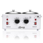 Professional Waxing Pot Heater Machine For Hair Removal   Dual Pot Wax Melter   