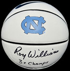 Roy Williams Signed Nike North Carolina Tar Heels Logo Basketball Unc Jsa