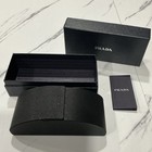 Prada Black Hard Case For Glasses sunglasses  Unisex  Prada Branded Box