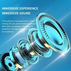 Wireless Bluetooth Headphones Super Bass Neckband Stereo Earphones Headsets Mic