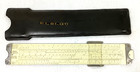 Pickett Slide Rule Model 2 Deci Log Usa Made 1947 Vintage Smooth Movement W case