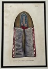 Original 1850 Seneca Native American Moccasin Print indian old new York ny Shoe