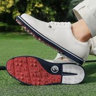 New Upgrade Men s Spikeless Golf Shoes Waterproof Golf Shoes Men s Golf Cleats