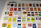 1960 s-70s Seaway Ocean Fleets Great Lakes Fleets Poster Bulk   Ocean Freighters