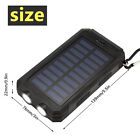 50000mah Portable External Solar Power Bank 2usb Led Battery Charger For Phone
