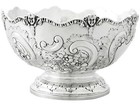 Sterling Silver Presentation Bowl By Charles Stuart Harris - Antique Victorian