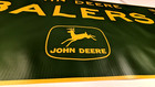 John Deere Balers Vintage Style Banner Dealer Promo Sign Ad