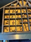 Vintage Original Erzgebirge Germany Miniature Carved Wood Mini Figure Mixed Lot