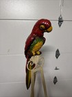 Vintage Parrot Statue Universal Statuary Corp 1976 Resin Bird No Stand
