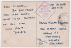 Ww2 Raf Censored Arab Postcard 1945 Jerusalem Palestine To Worthing Sussex