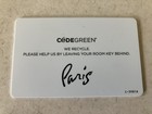 Paris Las Vegas Hotel Casino Dominique Ansel Marche Room Key Card Keycard Nice