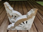 Antique Pair Corbels Brackets Distressed Farmhouse Architectural Salvage  
