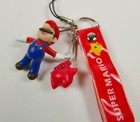 Vintage Super Mario Key Chain Key Ring From 2007