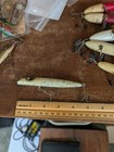 Vintage Lou Eppinger 4  Wood Fishing Lure  Rare 