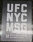 Ufc 205 Ticket Plaque   Sealed Program   25 Years Program