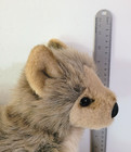 Douglas Cuddle Toys   1836 Tyson Wolf Leather Nose Rare Plush Glass Eyes Retired