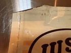 Triple    aaa    Root Beer Vintage Soda Metal Advertising Sign - Red White Yellow